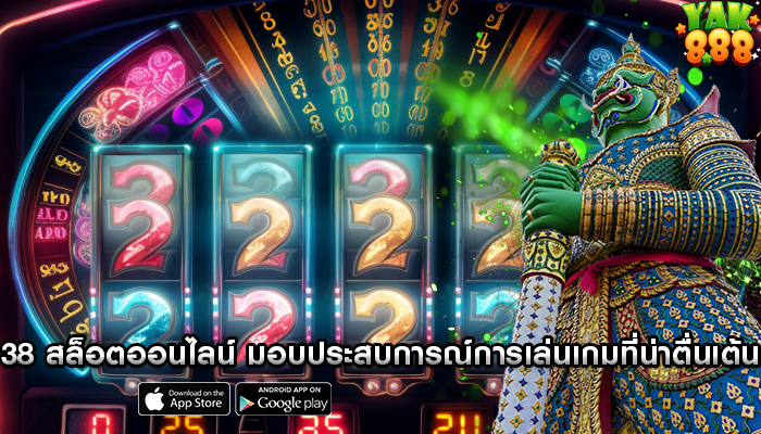 38 สล็อตออนไลน์ มอบประสบการณ์การเล่นเกมที่น่าตื่นเต้น