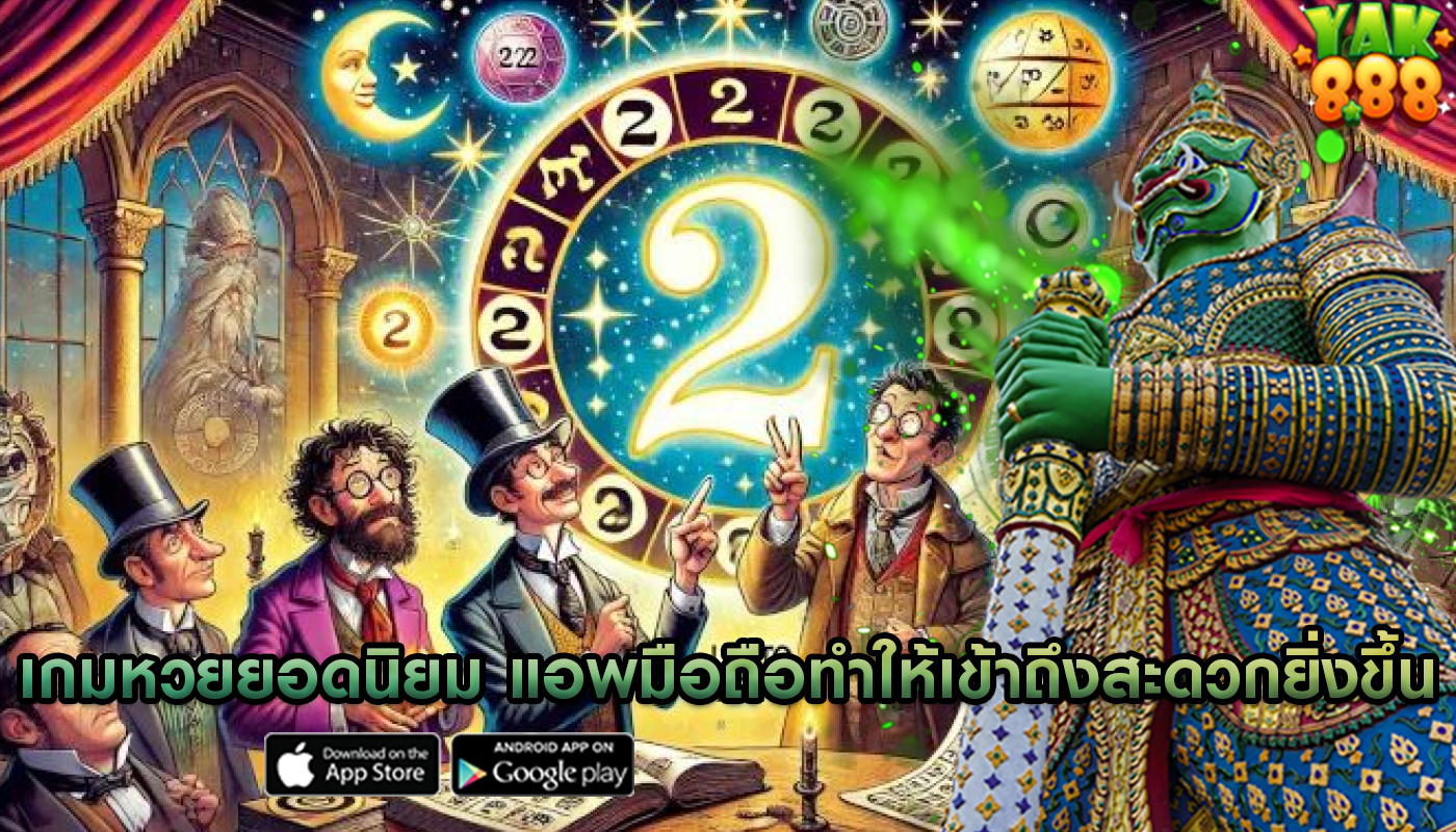 เกมหวยยอดนิยม แอพมือถือทำให้เข้าถึงสะดวกยิ่งขึ้น