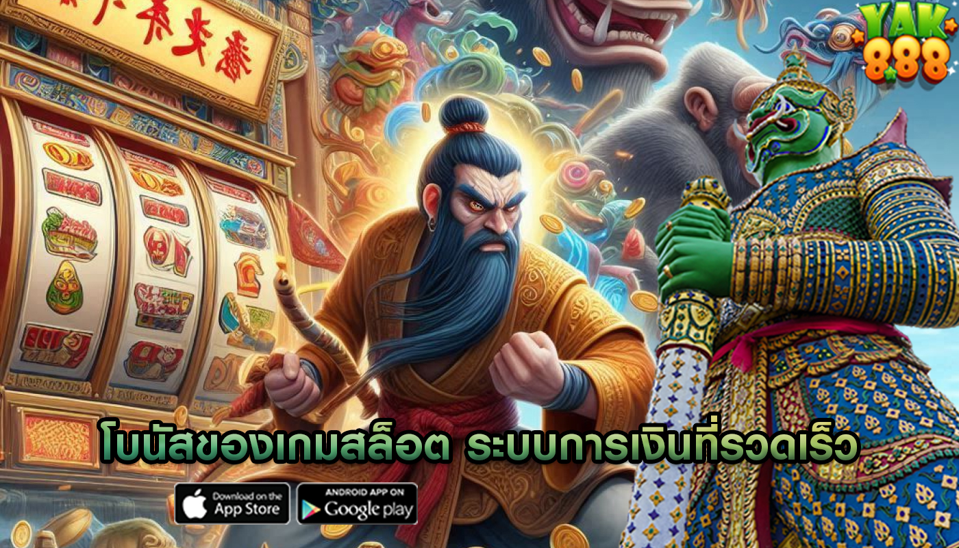โบนัสของเกมสล็อต ระบบการเงินที่รวดเร็วและปลอดภัย