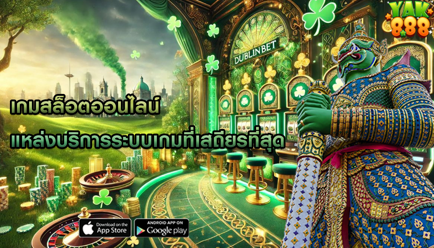 เกมสล็อตออนไลน์ แหล่งบริการระบบเกมที่เสถียรที่สุด